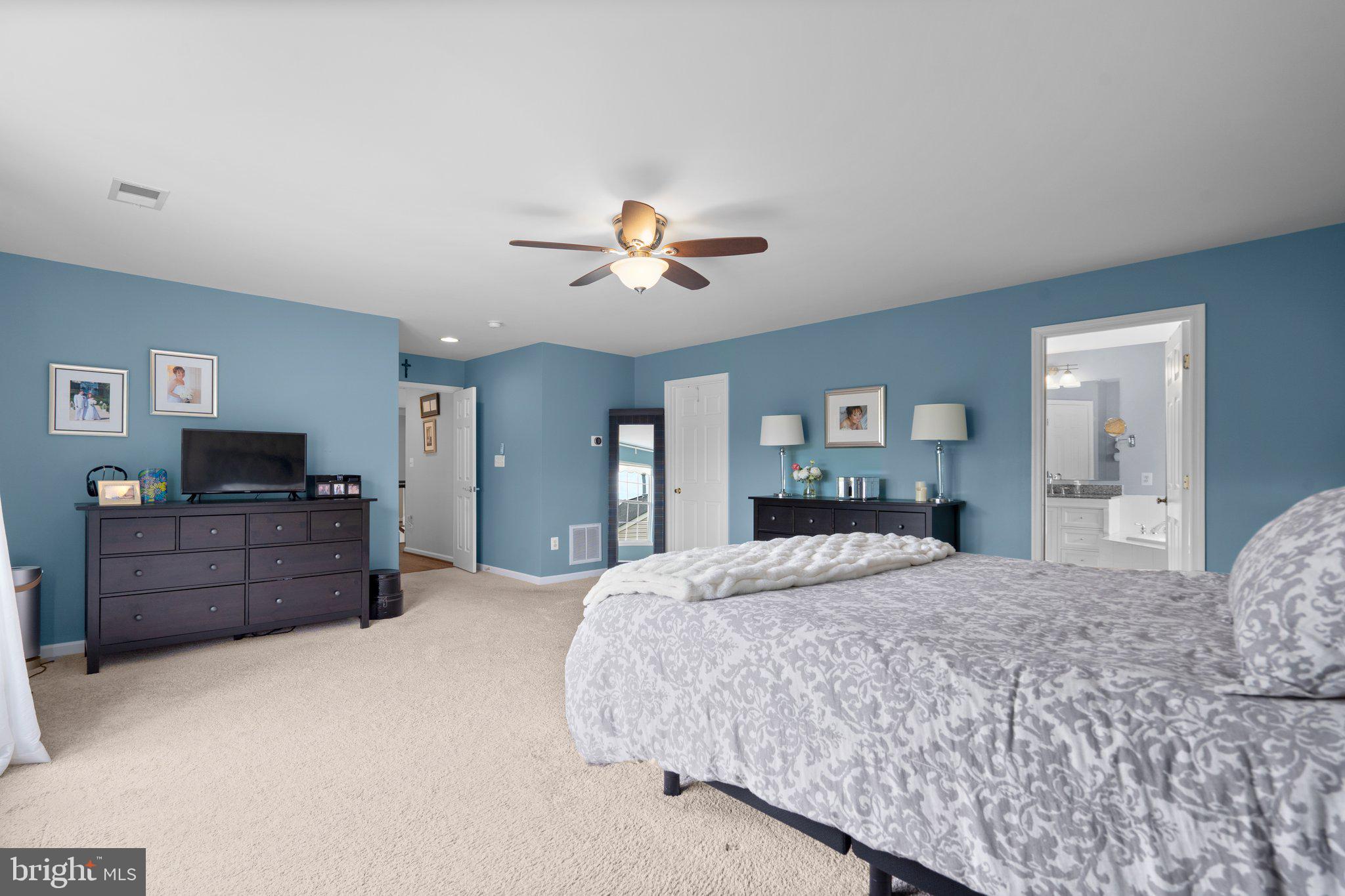 14334 Ashleigh Greene Road Boyds, MD 20841 - Photo 46 of 63 Master Suite with Dual Walk-In Closets & Bathroom