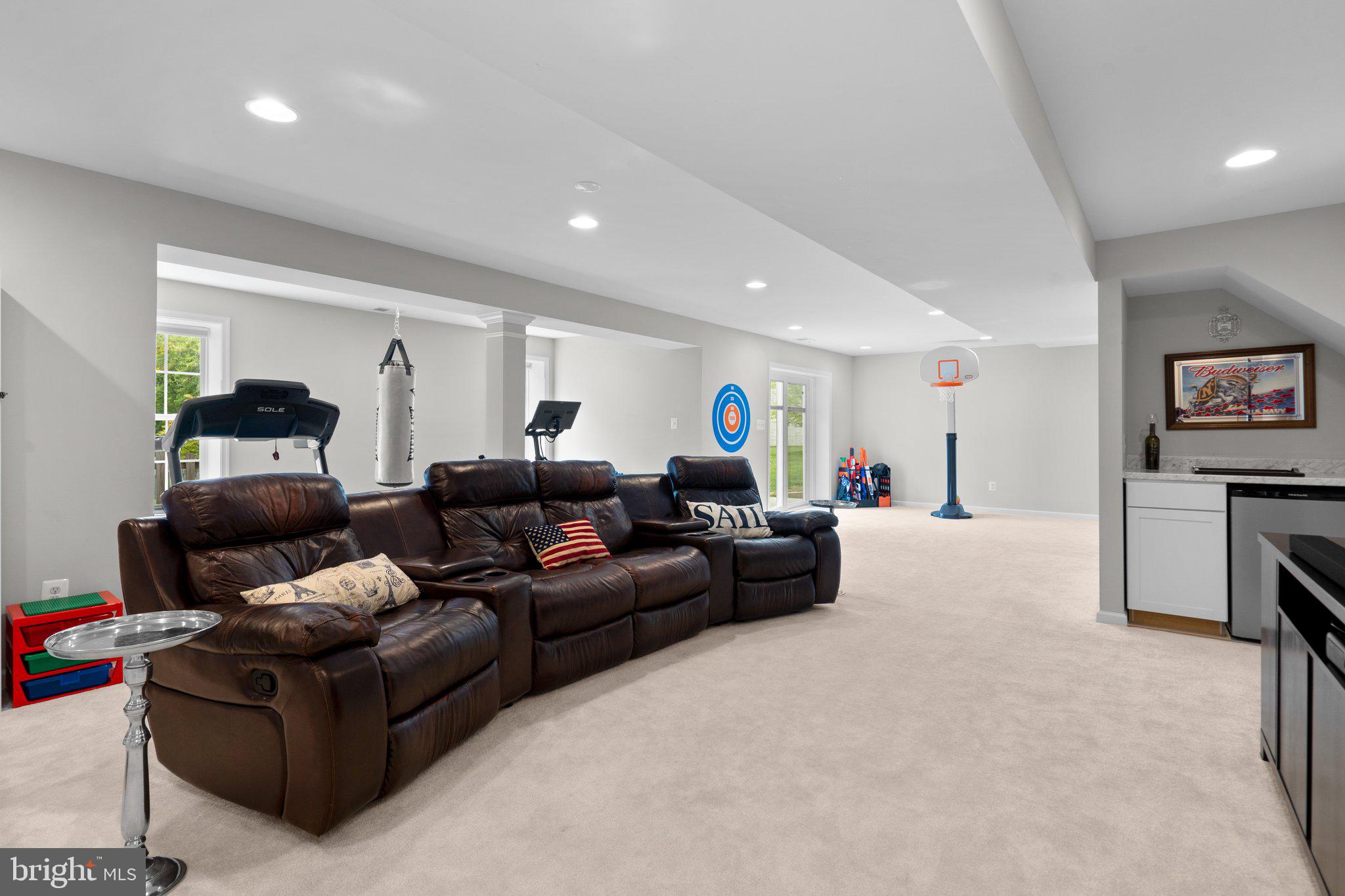 14334 Ashleigh Greene Road Boyds, MD 20841 - Photo 54 of 63 Finished Walkout Basement