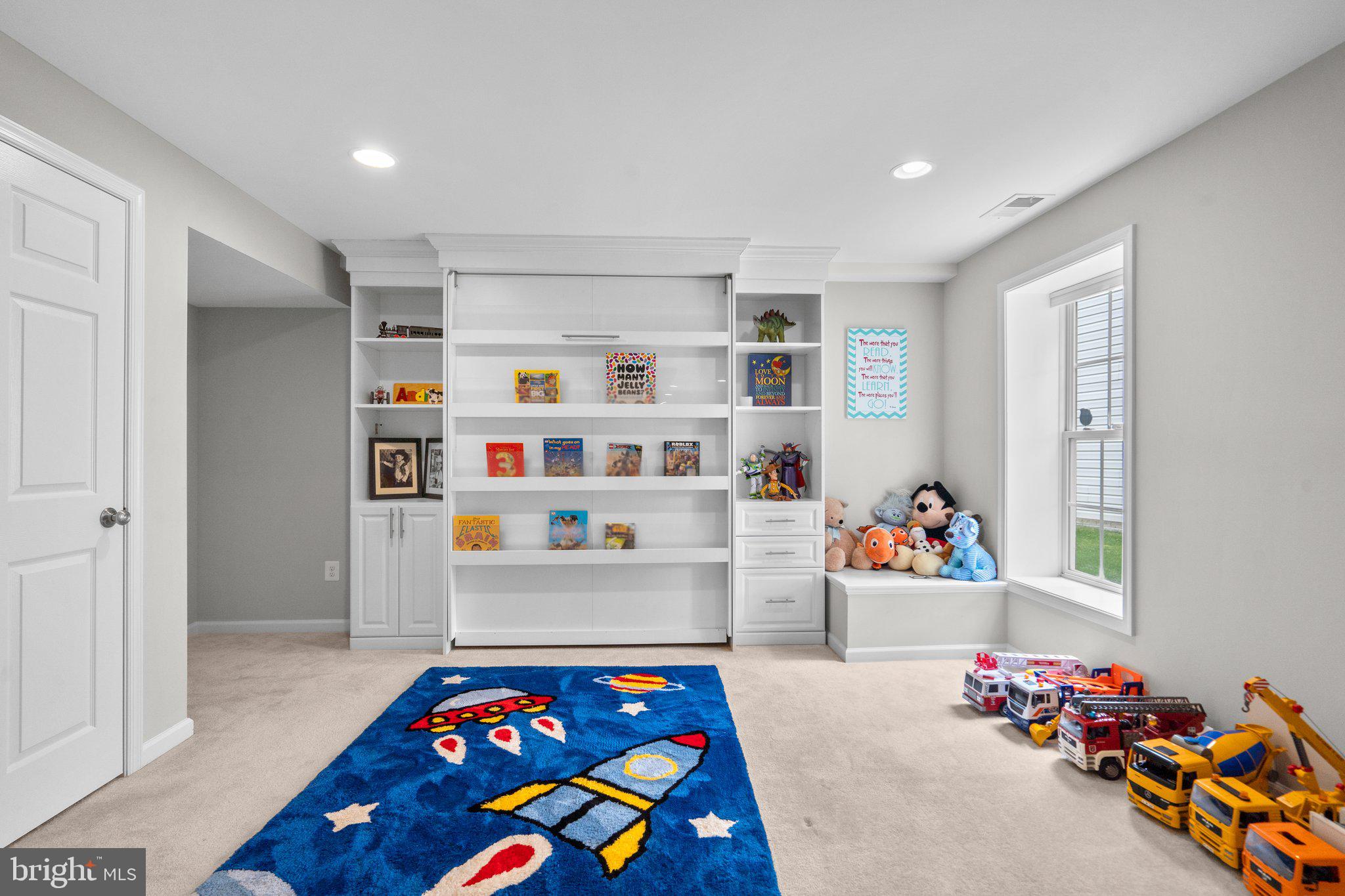 14334 Ashleigh Greene Road Boyds, MD 20841 - Photo 57 of 63 Lower-Level Bedroom #5 with Murphy Bed Included