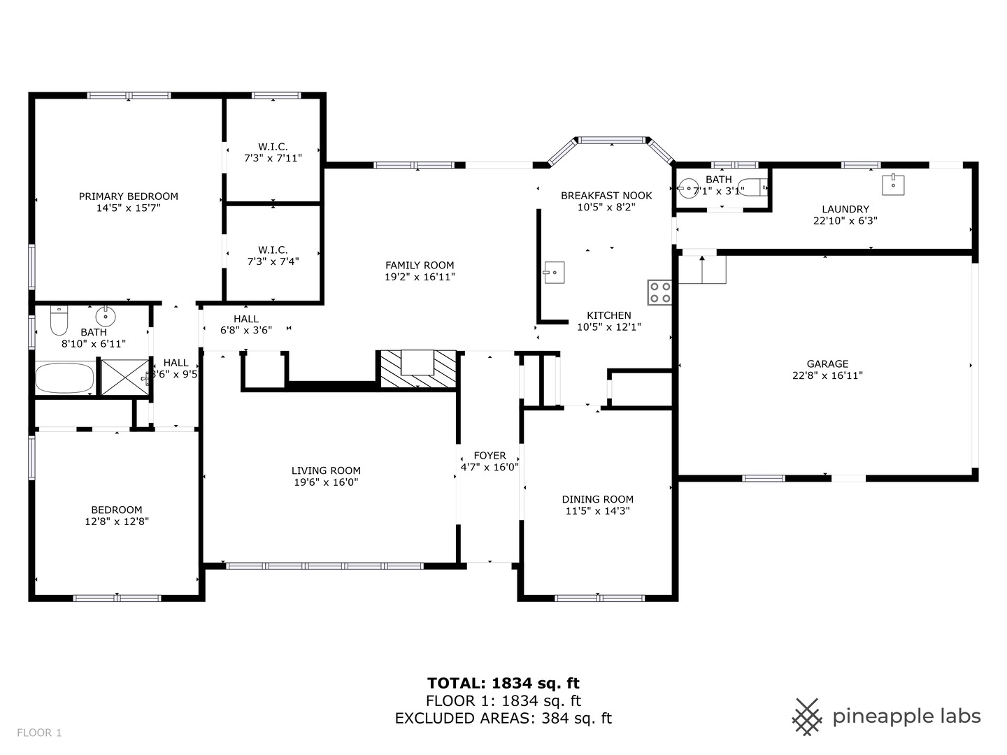 18054 South Parker Road Mokena, IL 60448 - Photo 21 of 21 a picture of a floor plan