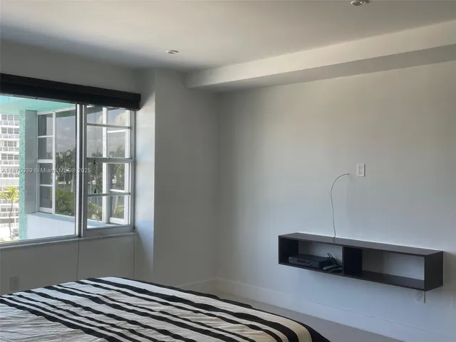 a room with a window