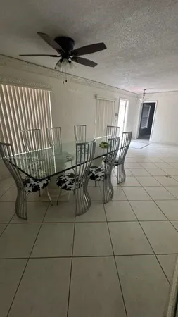 a view of a livingroom with furniture