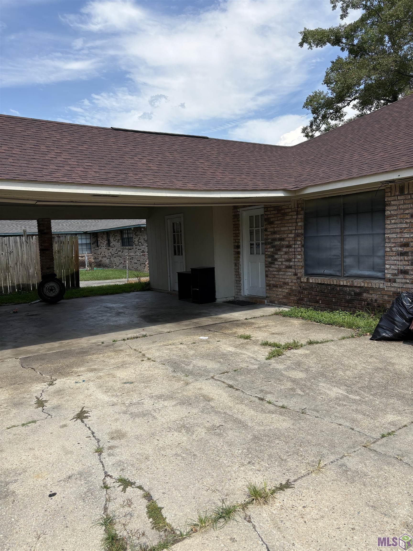 3925 Sarasota Drive Baton Rouge, LA 70814 - Photo 2 of 6 Rear 2 Car Carport