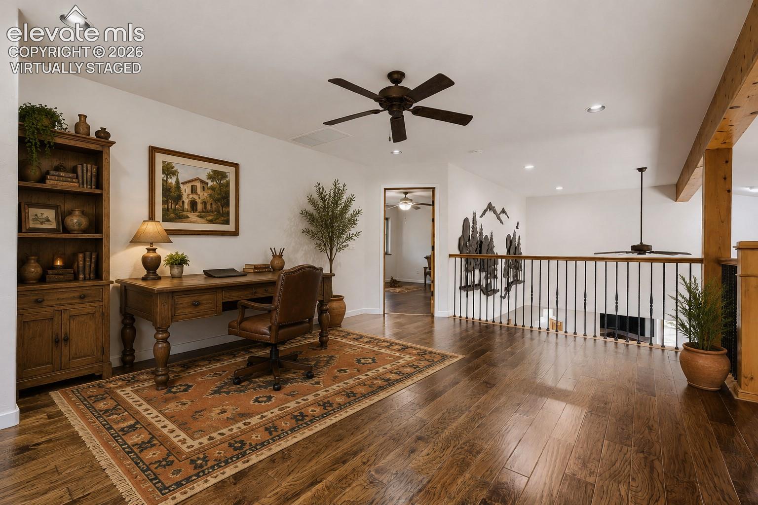 9890 Hardy Road Colorado Springs, CO 80908 - Photo 28 of 50 Virtually staged primary retreat area or loft