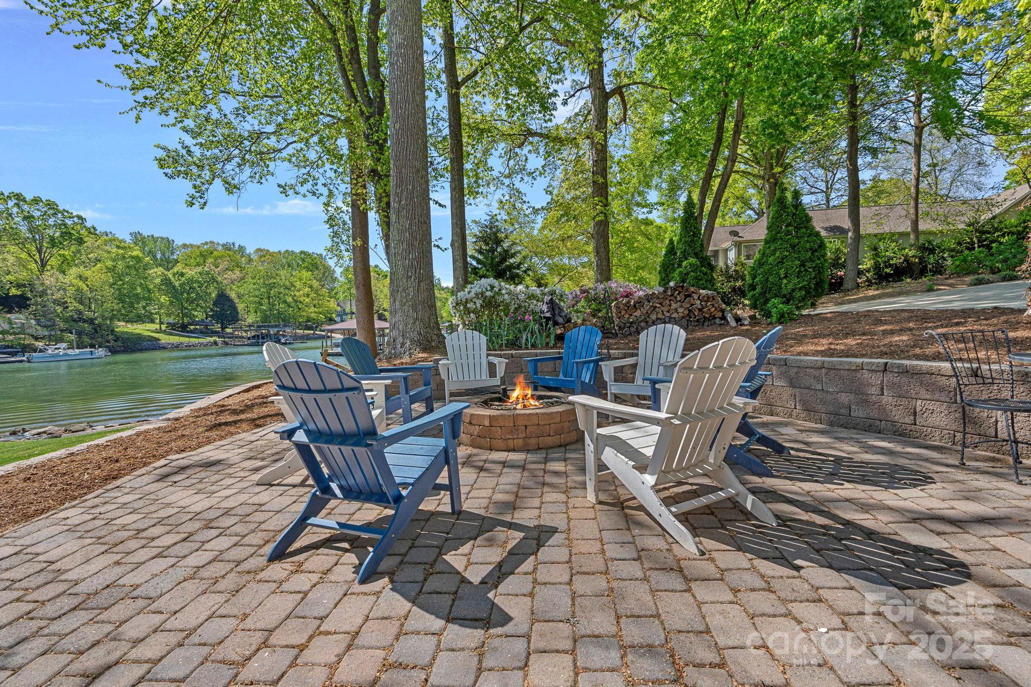 4786 Heather Lane Denver, NC 28037 - Photo 41 of 48 a view of a chairs and table on the terrace