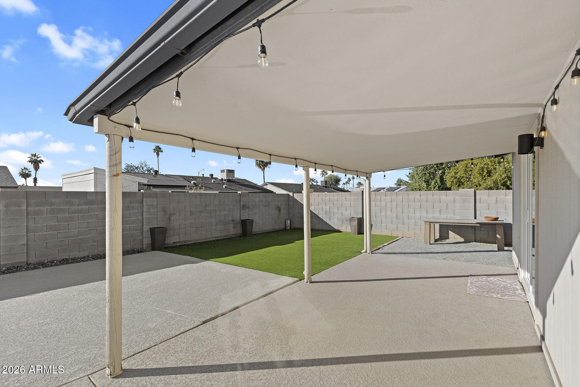 3749 East Pershing Avenue Phoenix, AZ 85032 - Photo 44 of 53 a view of a backyard