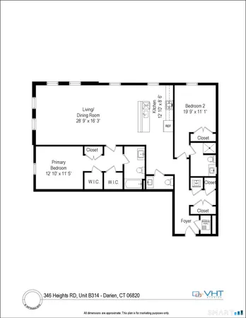 $8,600 | 340 Heights Road, Unit 314, Darien, CT 06820