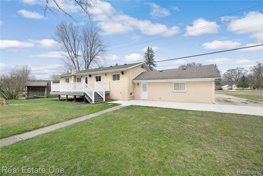 26485 Sibley Road Romulus, MI 48174 - Photo 29 of 50 Back of House