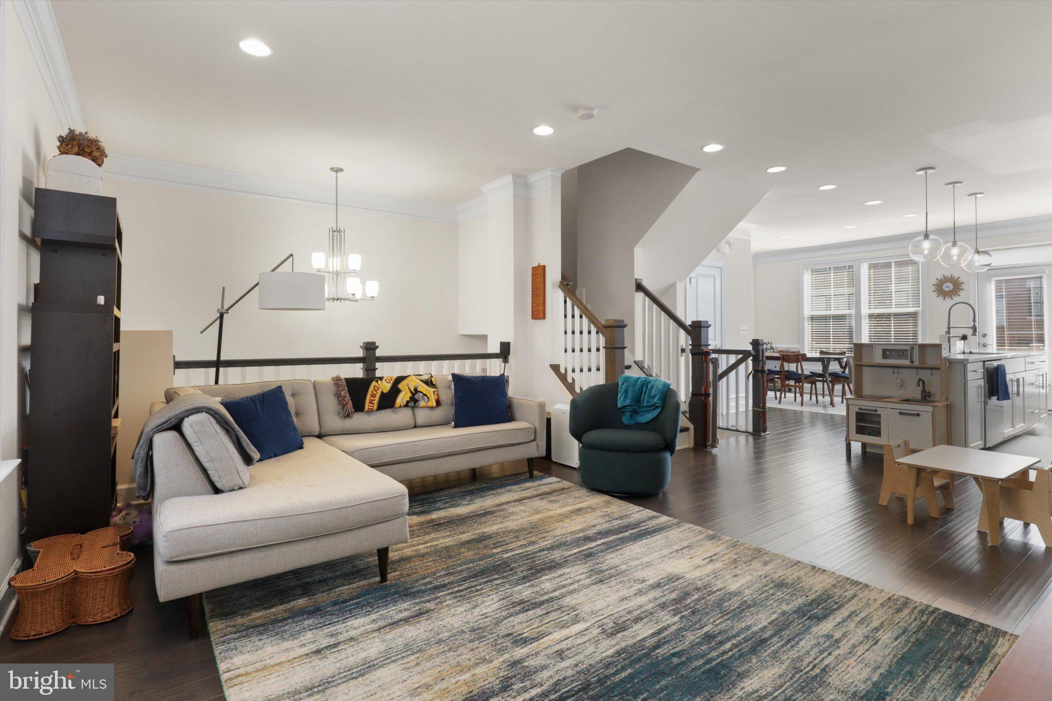 3702 Ambrose Hills Road Falls Church, VA 22041 - Photo 9 of 49 Spacious living area with modern flair.