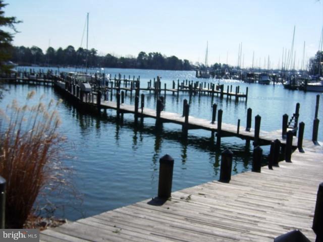 702 Runabout Loop, Unit V10 Solomons, MD 20688 - Photo 29 of 30 a view of a lake with boats and trees in the background