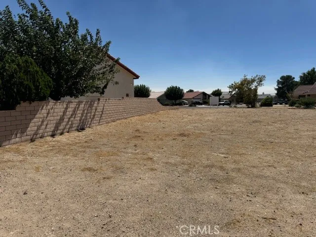 a view of a backyard of the house