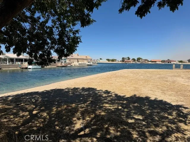 a view of an ocean and city