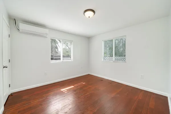 a view of empty room