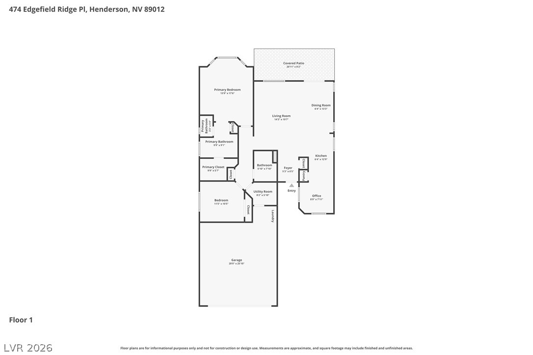 474 Edgefield Ridge Place Henderson, NV 89012 - Photo 46 of 68