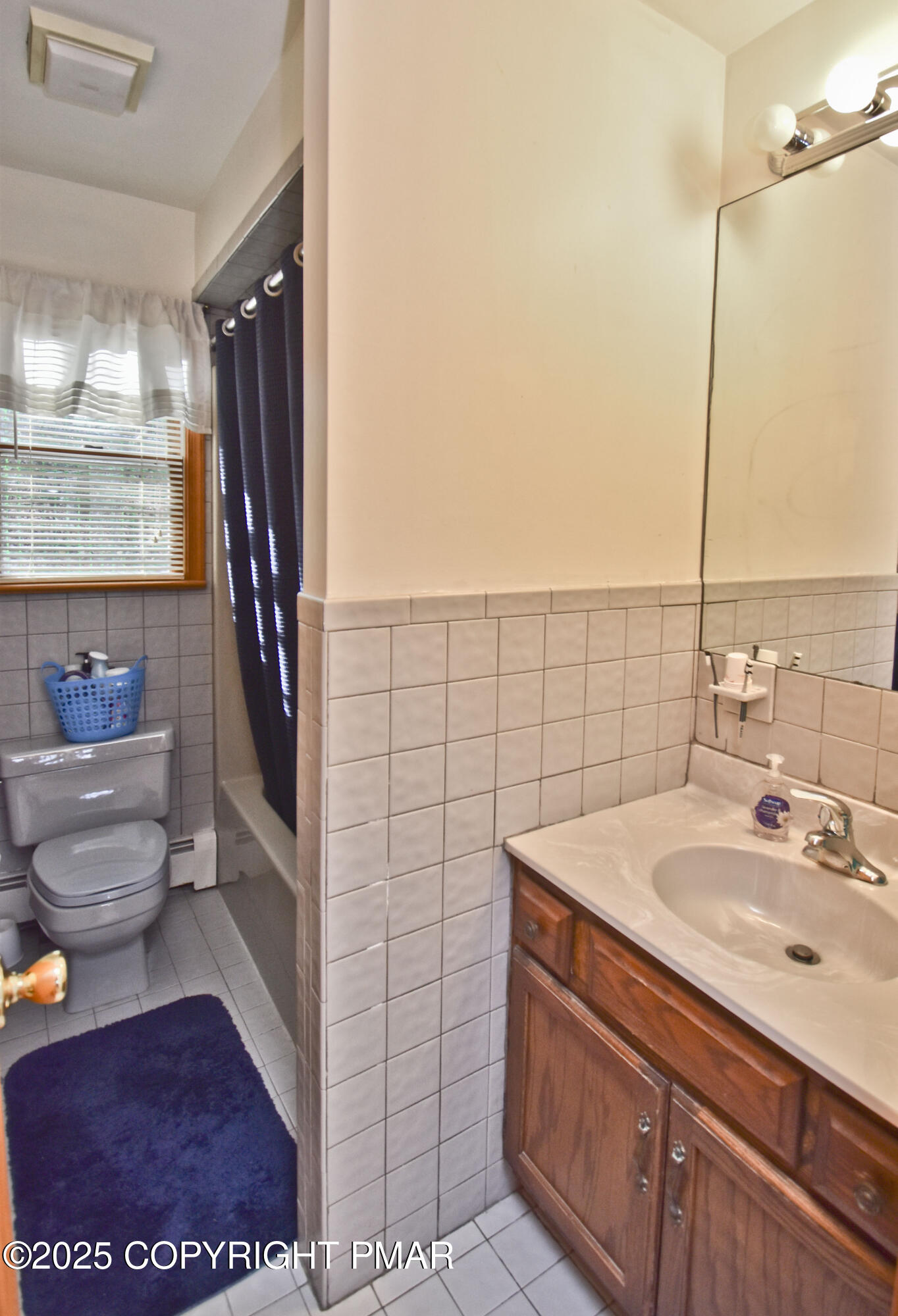 5294 Cherry Valley Road Saylorsburg, PA 18353 - Photo 38 of 53 a bathroom with a sink a toilet and shower