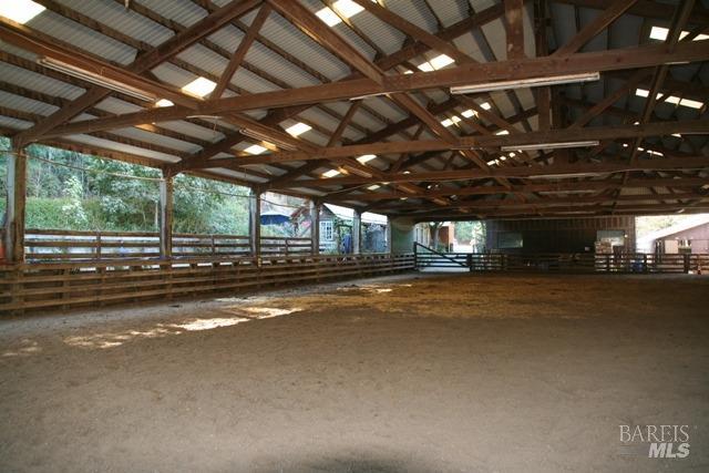 200 Rd To Ranch Nicasio, CA 94946 - Photo 22 of 37 a view of an empty room with a garage