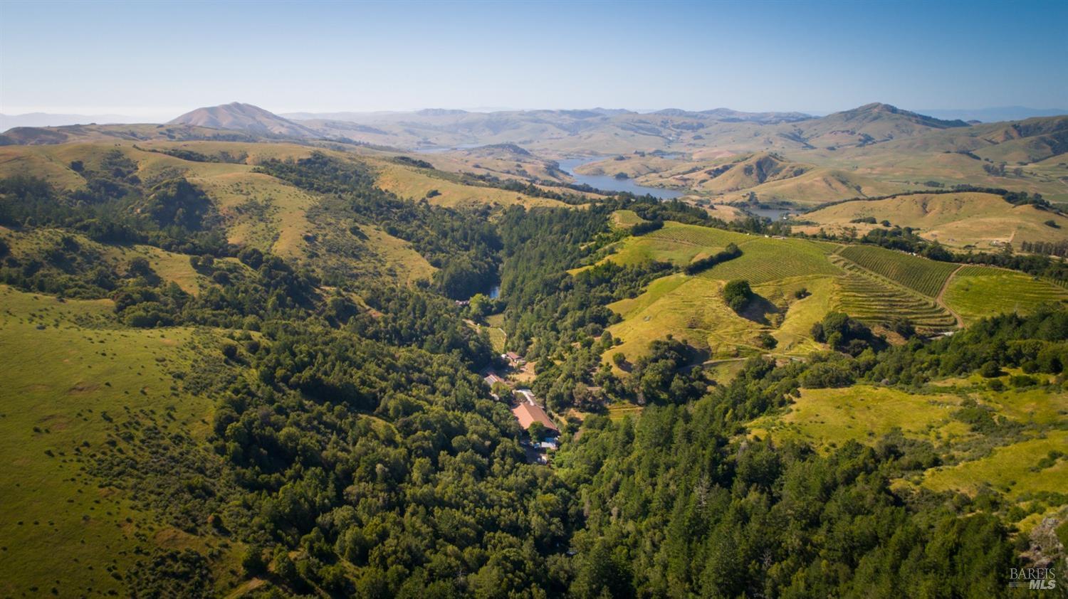 200 Rd To Ranch Nicasio, CA 94946 - Photo 30 of 37 a view of a city with mountains in the background