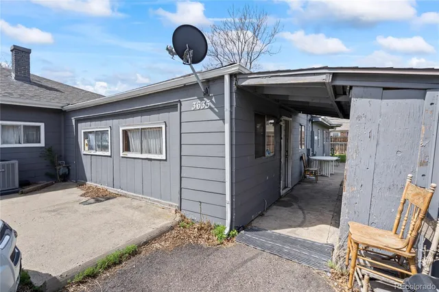 a view of outdoor space and barbecue grill