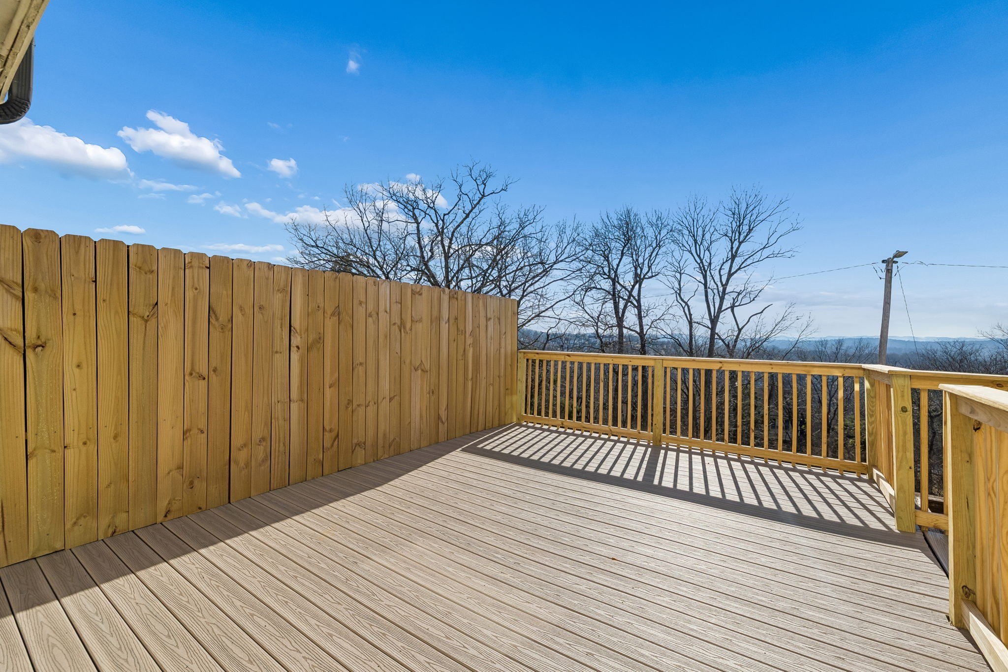 313 Huntington Ridge Drive Nashville, TN 37211 - Photo 30 of 48 a view of deck with wooden floor and fence