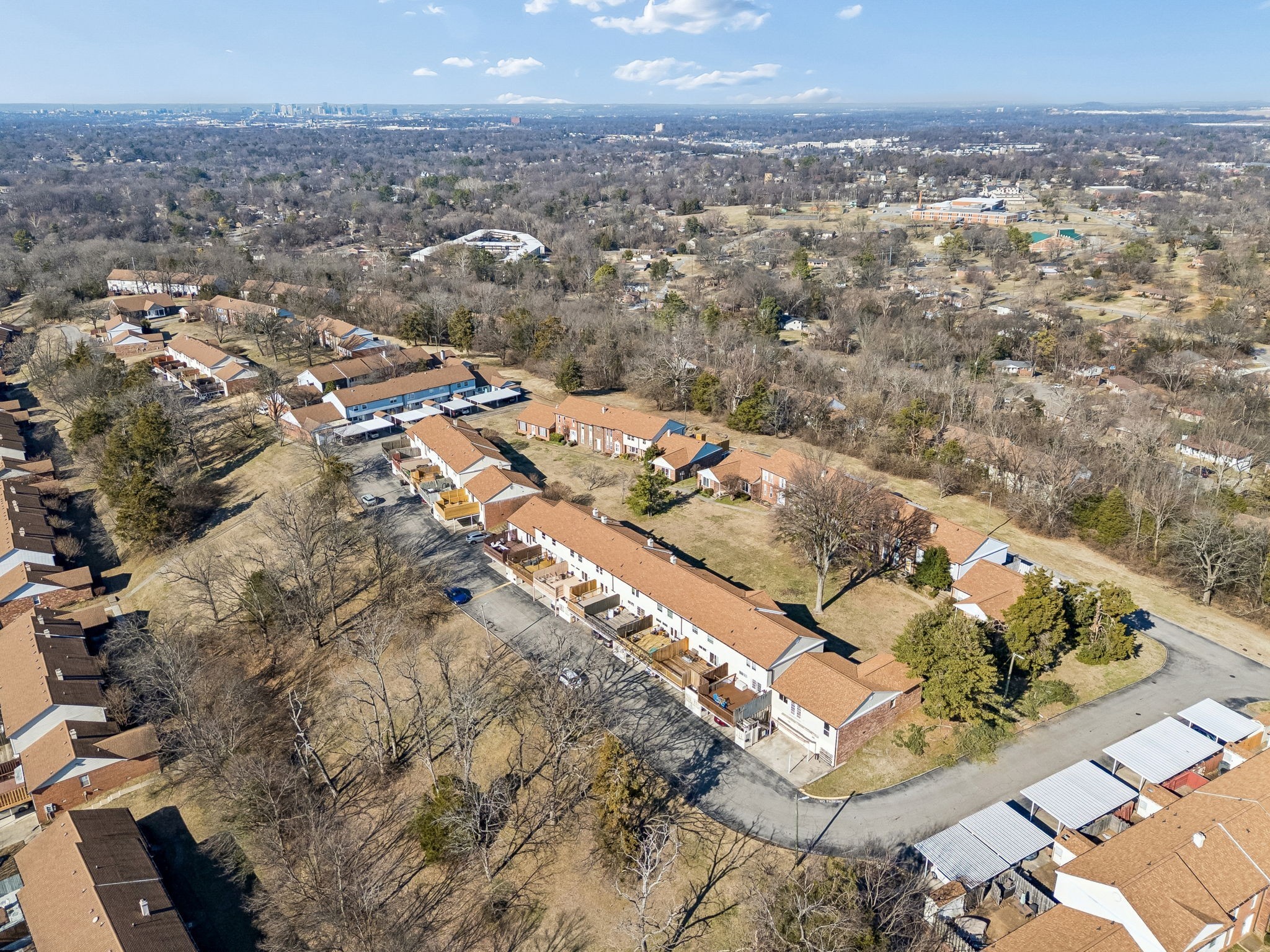 313 Huntington Ridge Drive Nashville, TN 37211 - Photo 36 of 48 an aerial view of multiple house