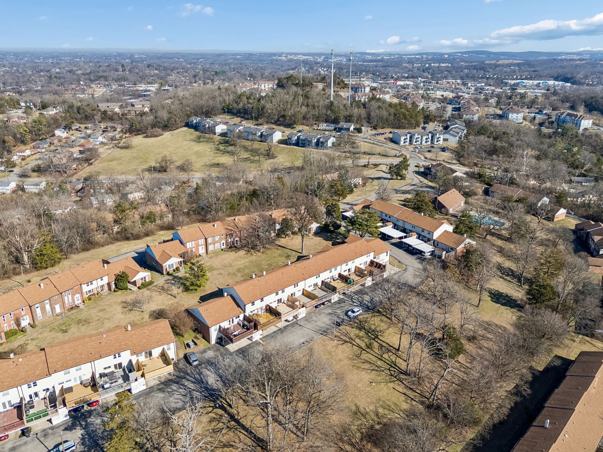 313 Huntington Ridge Drive Nashville, TN 37211 - Photo 38 of 48 an aerial view of a city