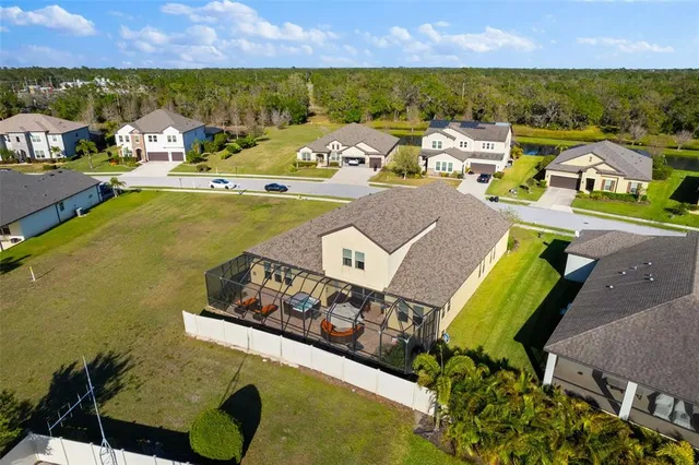a view of a city from a terrace