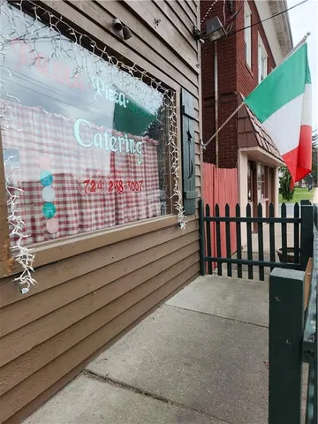 a view of a house with a balcony