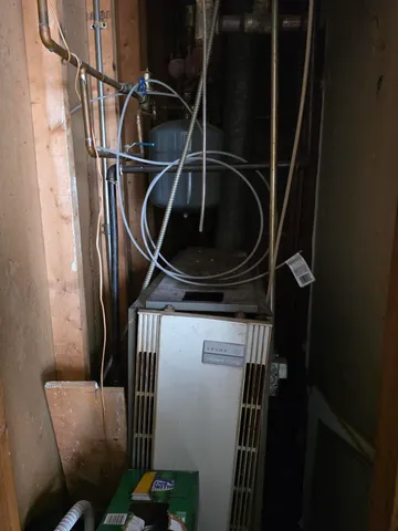 a close view of chair and dryer