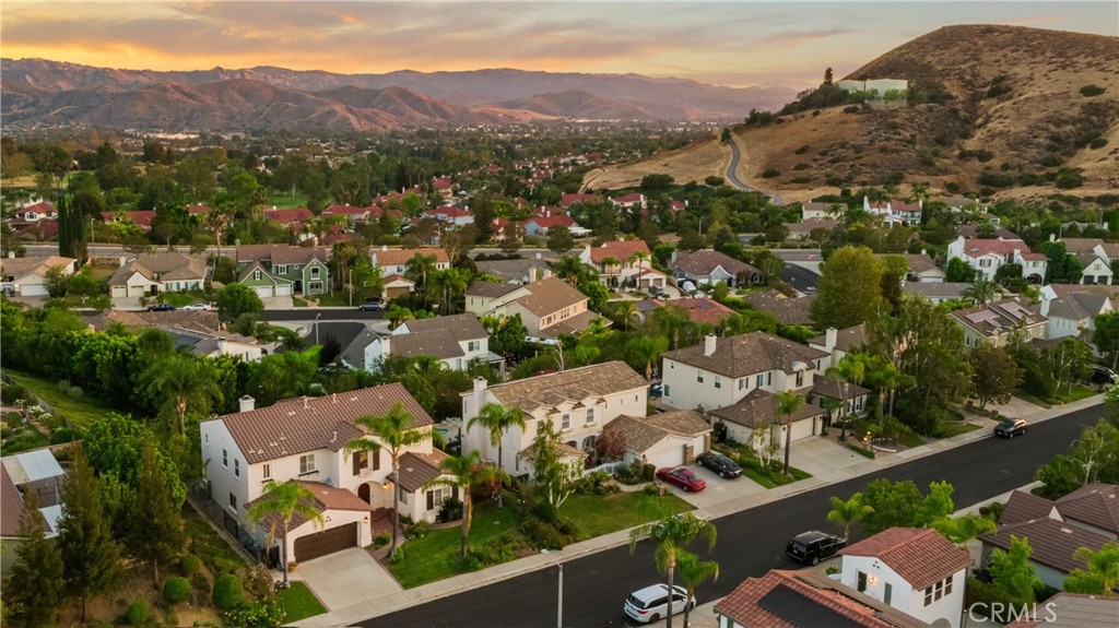 Foothill setting with scenic neighborhood and mountain views