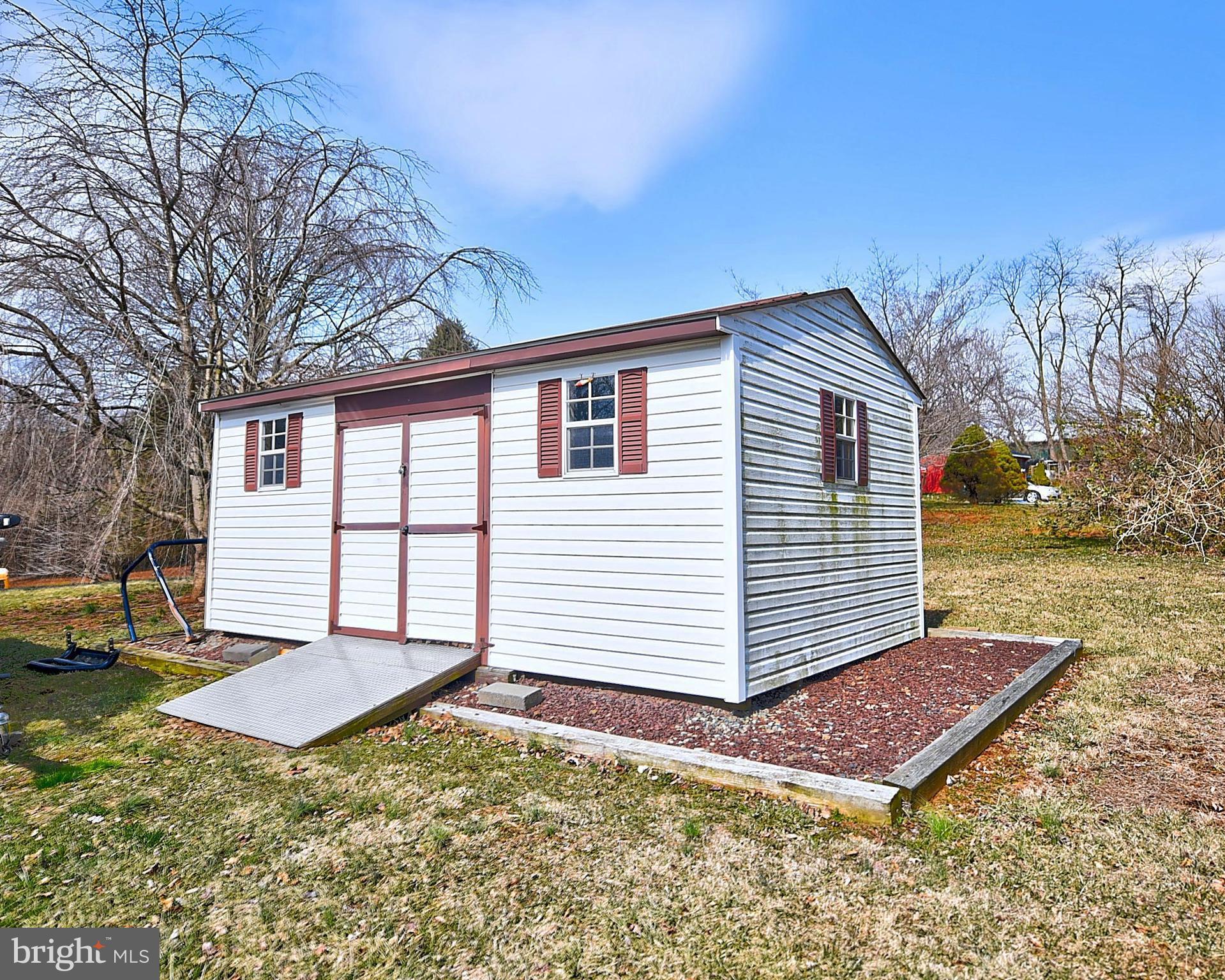 387 Rock Springs Road Conowingo, MD 21918 - Photo 5 of 25 Extra storage space/work area in shed