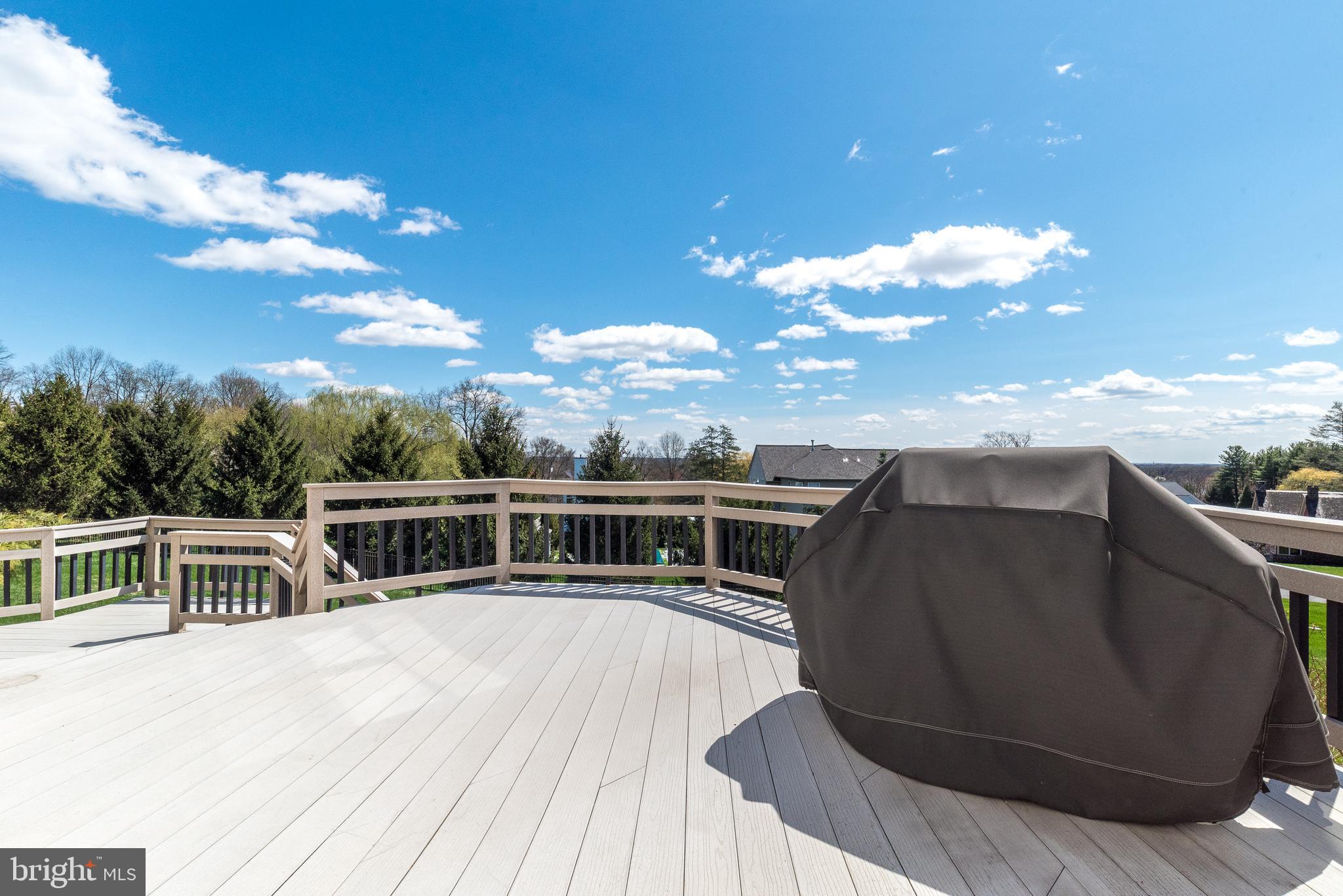 201 Summer Ridge Circle Chalfont, PA 18914 - Photo 17 of 94 Long distance views from the deck