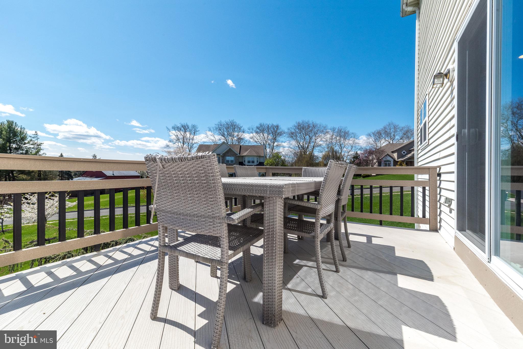 201 Summer Ridge Circle Chalfont, PA 18914 - Photo 18 of 94 Enjoy alfresco dinner on the deck