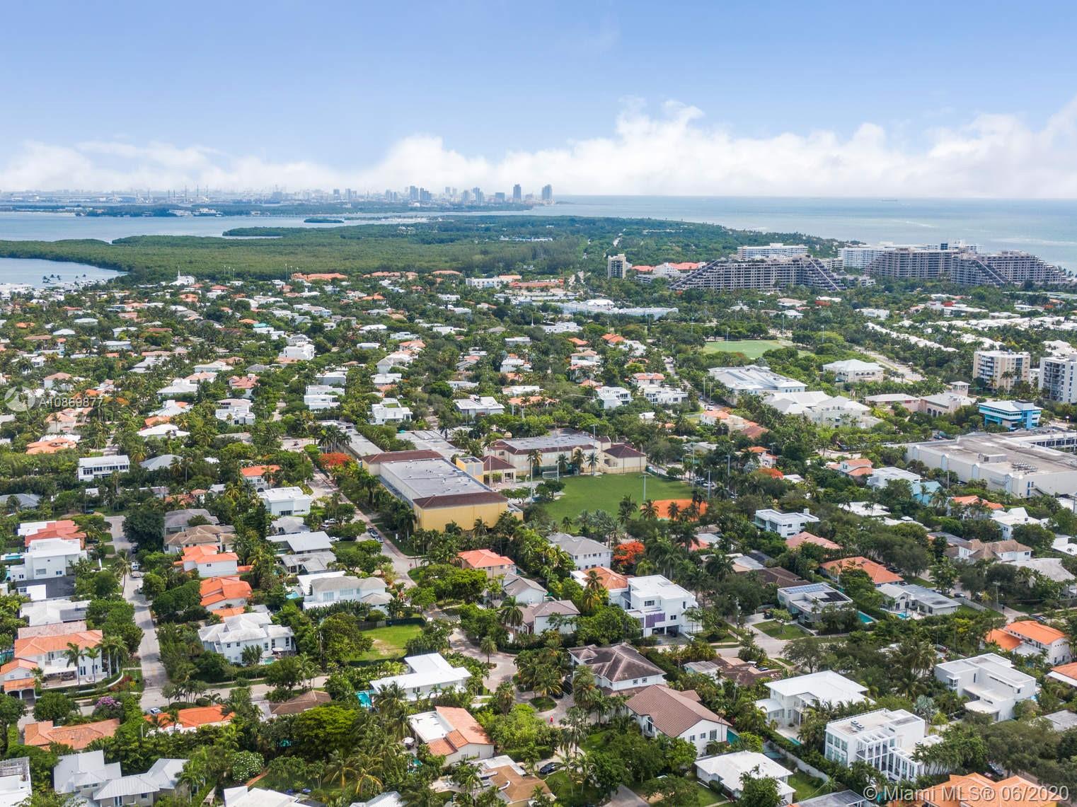 677 Ridgewood Road Key Biscayne, FL 33149 - Photo 35 of 38 a view of city and mountain