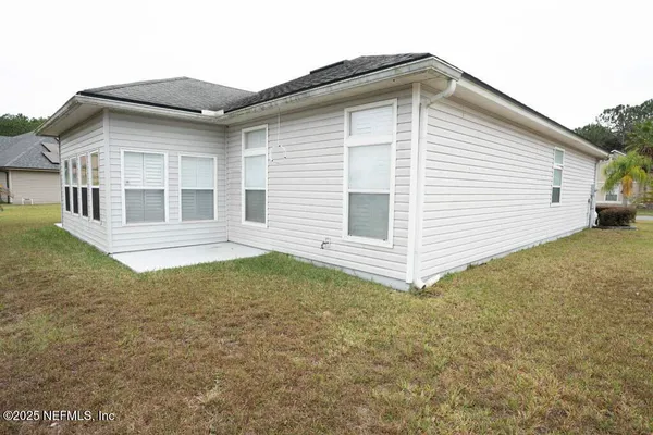 a view of a lake with houses