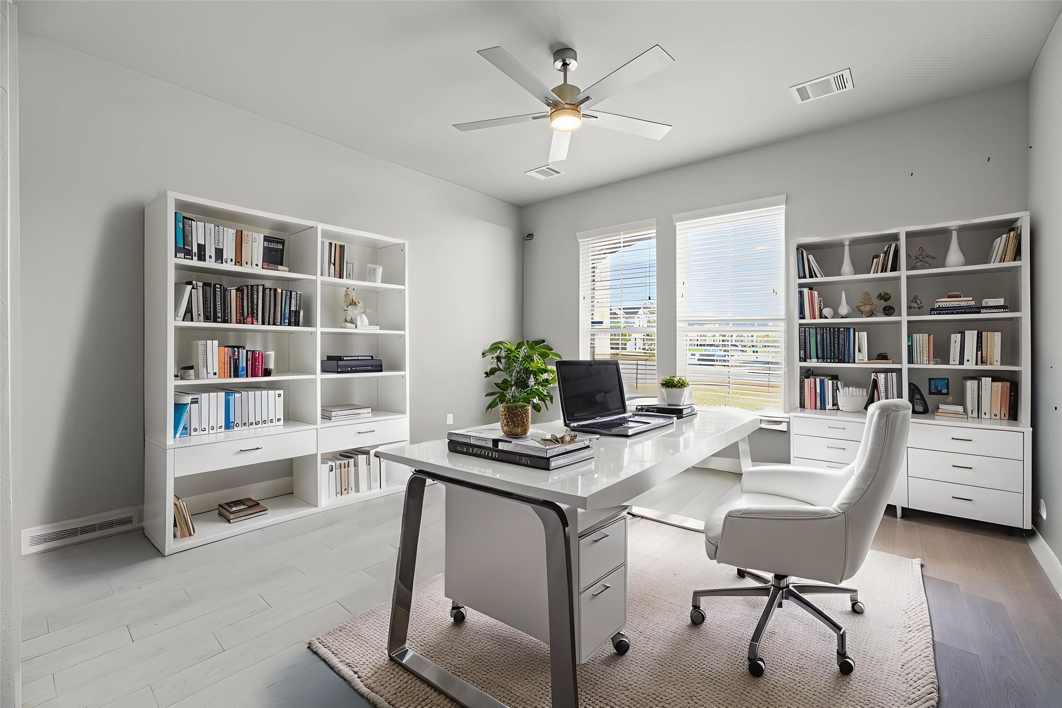 1600 Del Sol Rdg Lane Katy, TX 77493 - Photo 12 of 28 a view of a workspace with furniture and a window