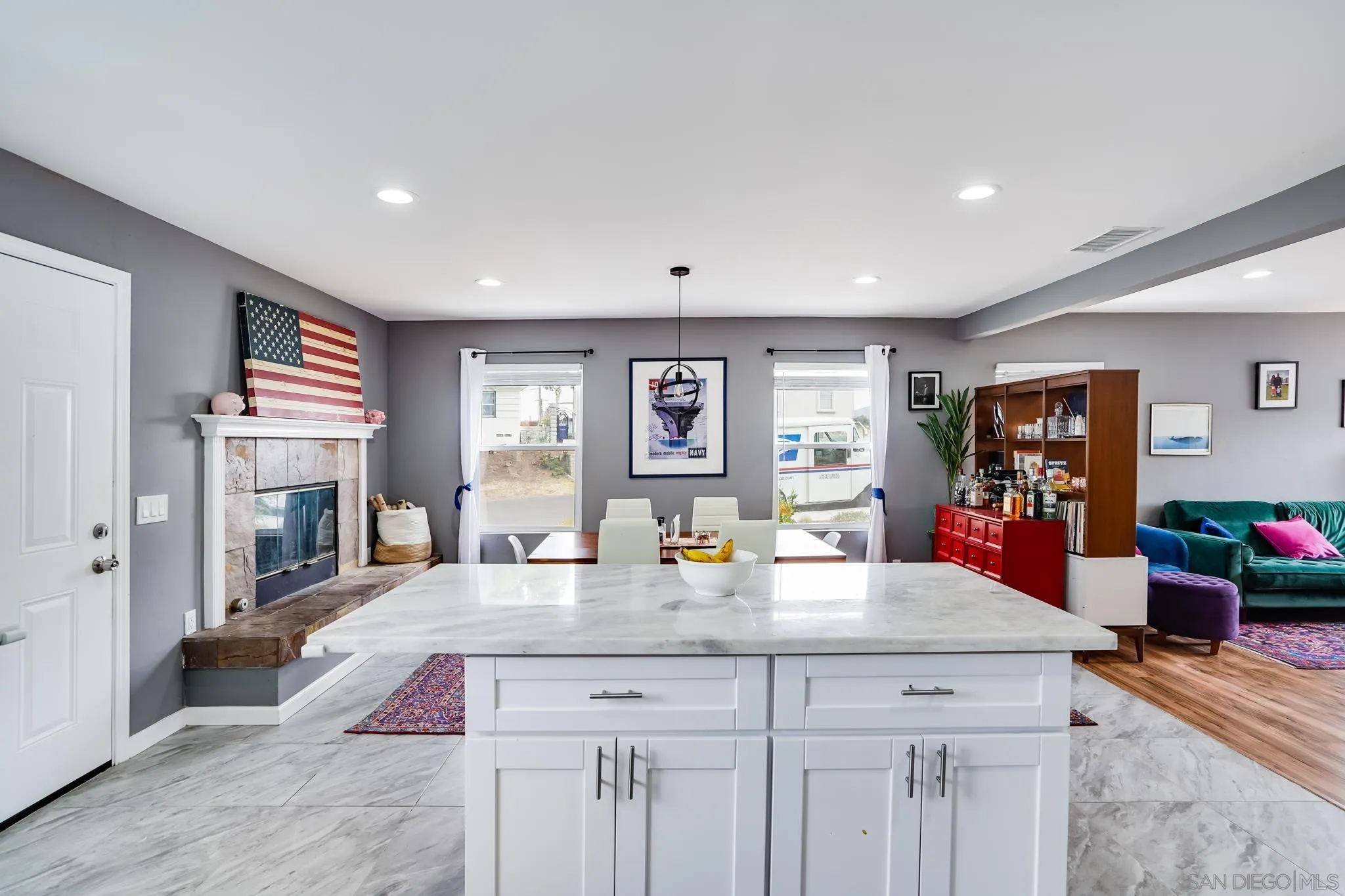 7690 Canton Drive Lemon Grove, CA 91945 - Photo 13 of 41 a living room with furniture and a flat screen tv
