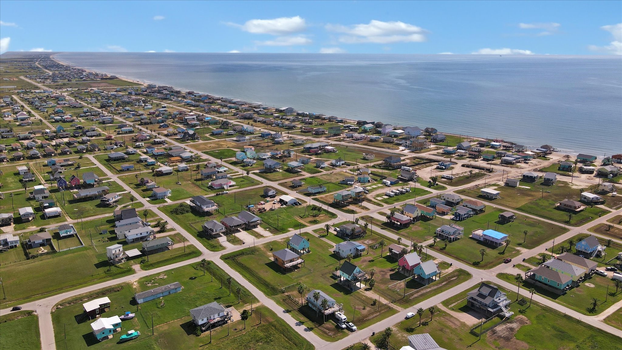 422 Jettyview Road Freeport, TX 77541 - Photo 33 of 37 an aerial view of multiple house
