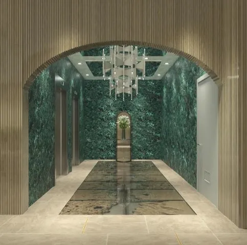 a view of walk in closet with window