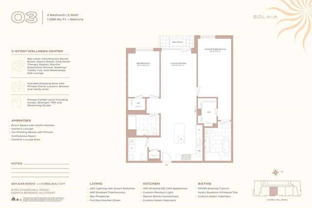 $999,999 | 8701 Churchill Road, Unit 703, North Bergen, NJ 07047