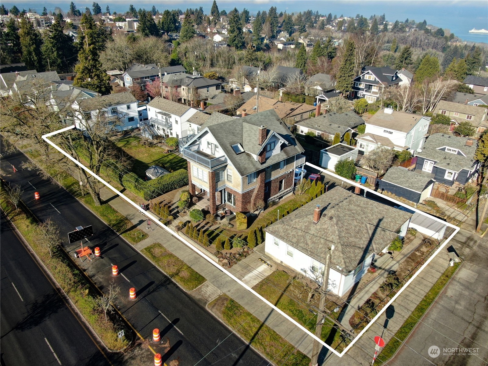 2515 Belvidere Avenue Southwest Seattle, WA 98126 - Photo 2 of 39 an aerial view of a city