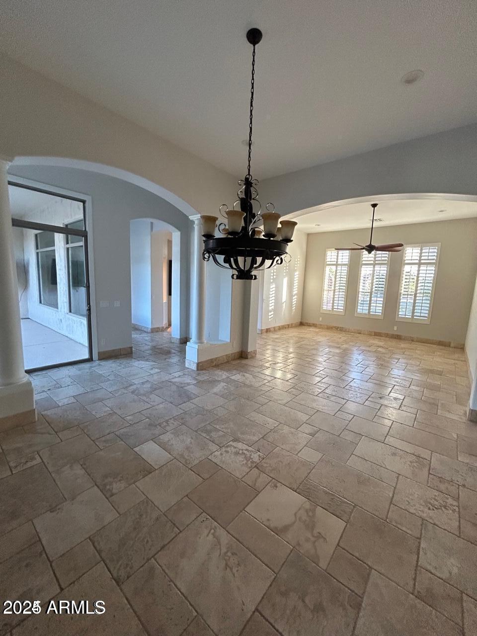 3552 East Jaeger Circle Mesa, AZ 85213 - Photo 3 of 21 a view of a room with a chandelier