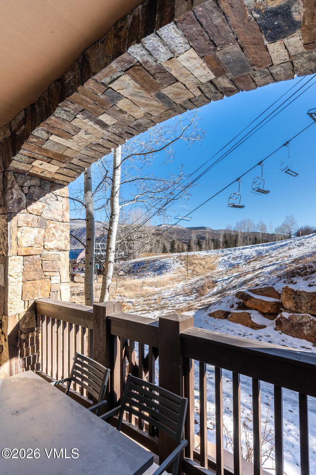300 Prater Road, Unit B103 Avon, CO 81620 - Photo 17 of 17 a view of balcony with wooden floor