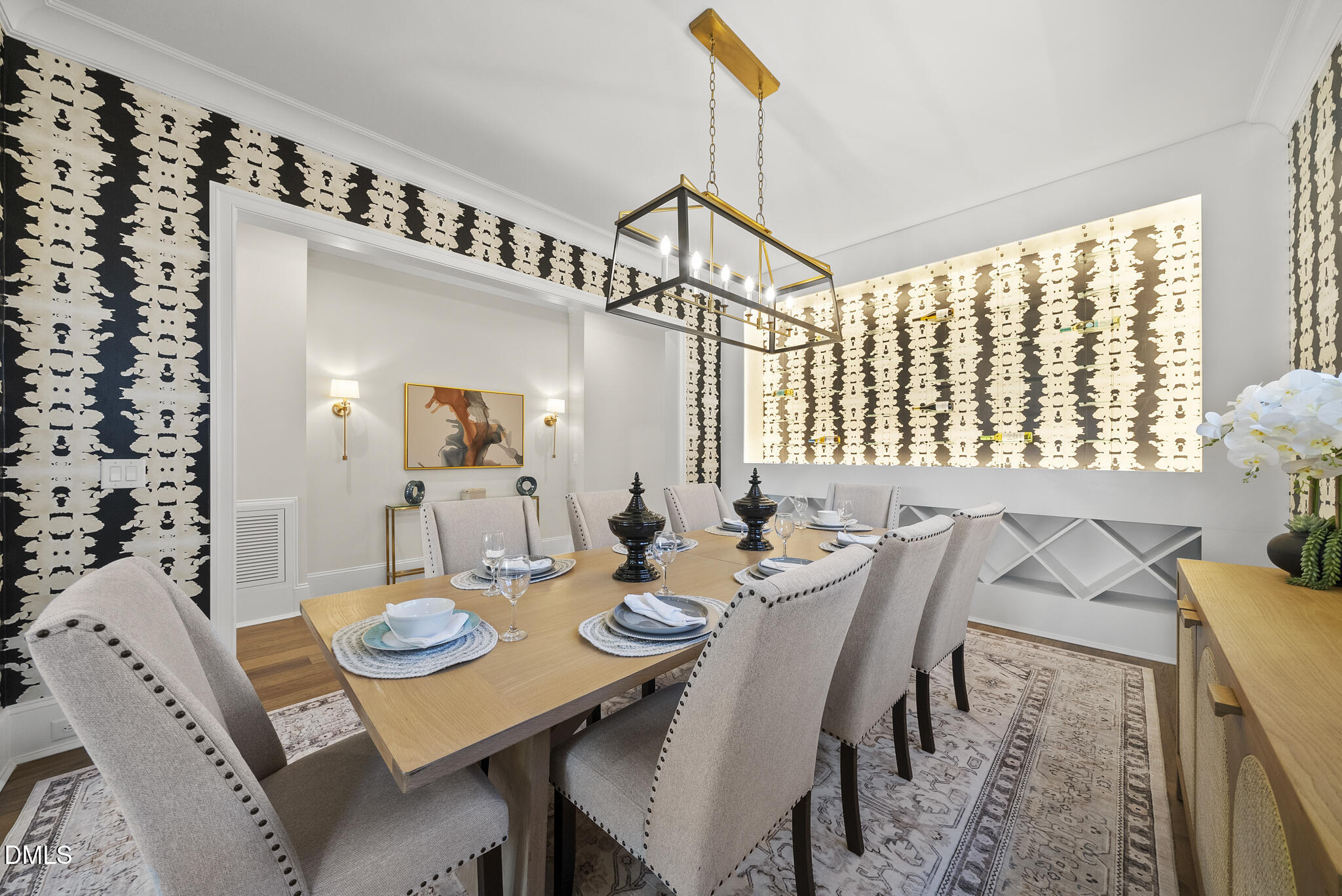 3317 Hampton Road Raleigh, NC 27607 - Photo 16 of 45 a view of a dining room with furniture and window