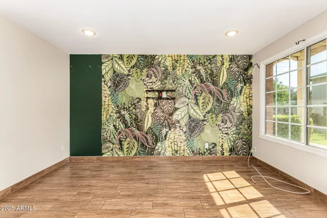 a view of front door