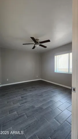 a view of a room with window