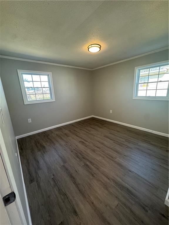 42 Busha Street Toccoa, GA 30577 - Photo 10 of 12 an empty room with wooden floor and windows