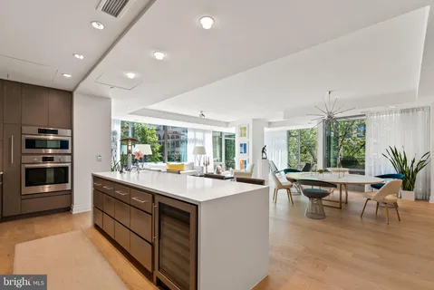 a outdoor space with a couch and chairs