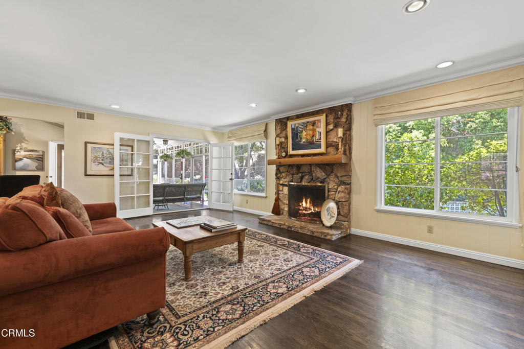 0 Stokes Canyon Road Calabasas, CA 91302 - Photo 27 of 52 a living room with furniture and a fireplace