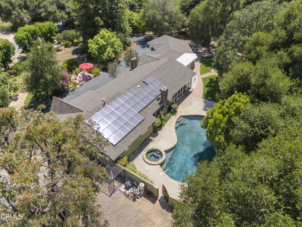 0 Stokes Canyon Road Calabasas, CA 91302 - Photo 40 of 52 an aerial view of a house