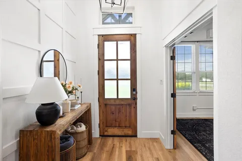 a view of living room and window